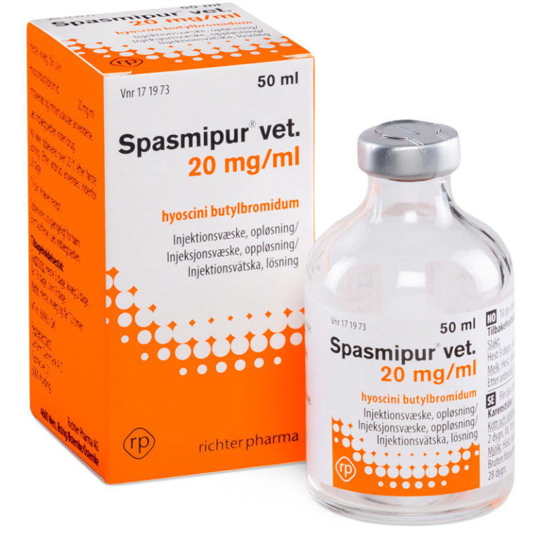 Spamipur vet - hyoscini butylbromidum - 1 x 50 ml